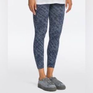 NWT Spanx Look At Me Now Cropped Legging 20099R Indigo Watercolor Small